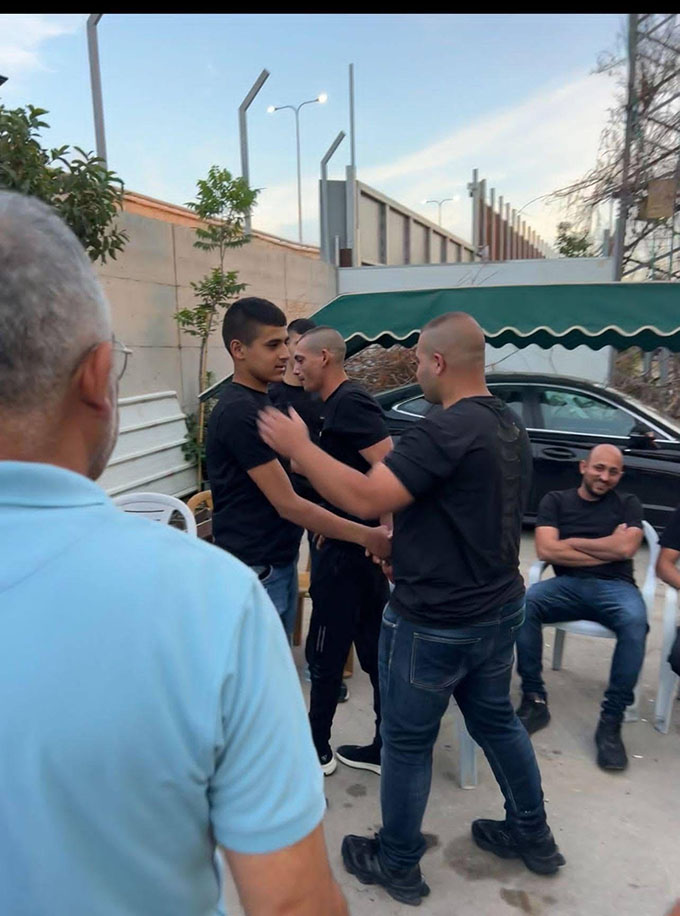 عقد راية الصلح بين عائلة عبد القادر من الطيبة وابو راس من عيلوط